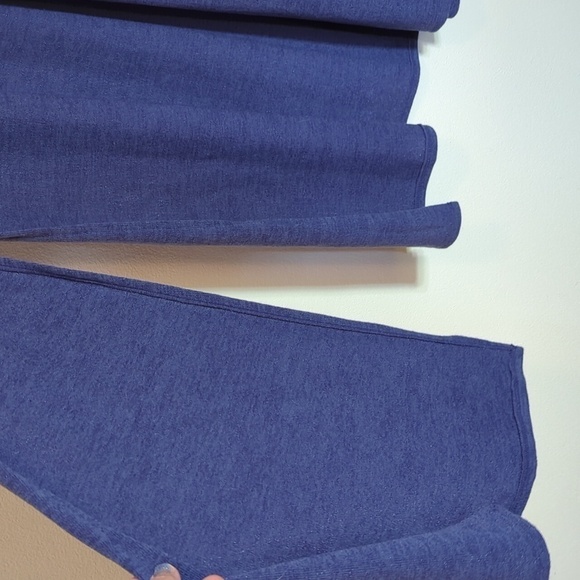 Lularoe Womens Vest Joy Duster Long Purple Heathered Lavender Layer Small XS 2 4 - Picture 8 of 11